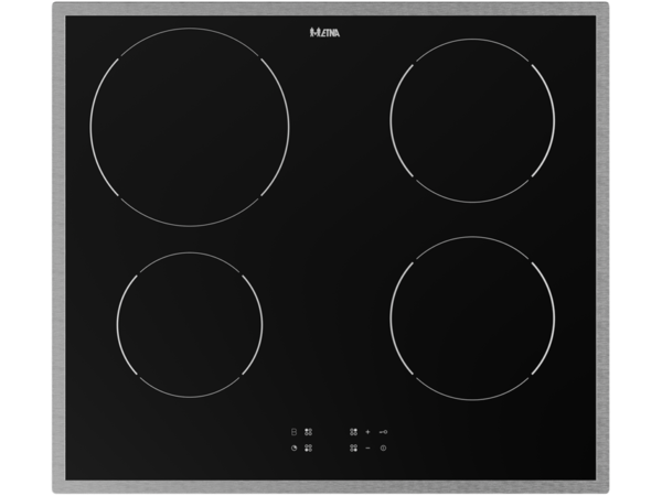ETNA KI2160RVS inductie kookplaat 60 cm 2 fasen Gratis verzending! Spotprijs!