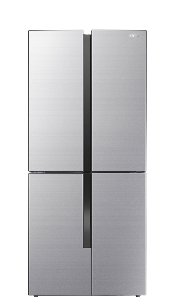Etna MKV581RVS Crossdoor Amerikaanse koelkast No Frost