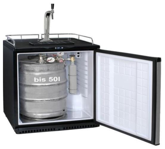 BK160 bierkoeler fust 2x 20 liter of 1x 50 liter