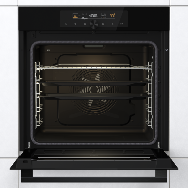 Pelgrim OP560ZWA Multifunctionele oven met pyrolysefunctie, nis 60 cm