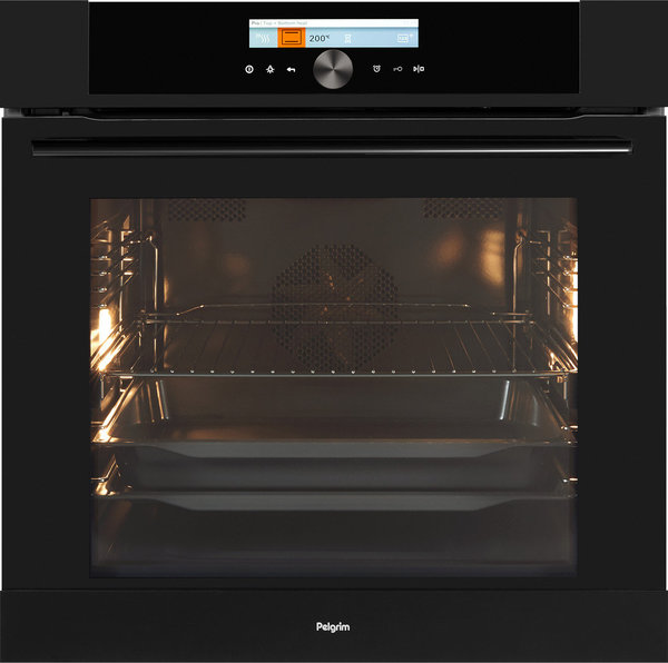 Pelgrim OVP836MAT oven inbouw mat zwart, 11 ovenfuncties, A+,  Soft-close, prijs op aanvraag.